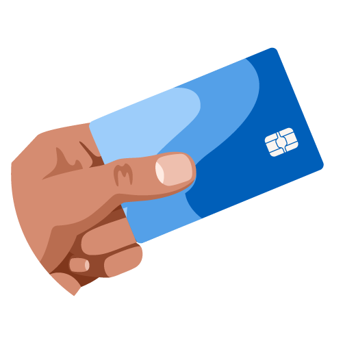 Hand Holding Credit Card